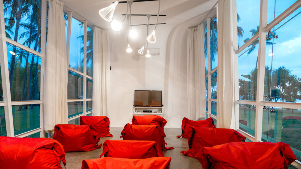 Villa Sapi - The entertainment room